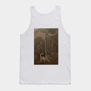 The Great Wall Of China At Badaling - 1 © Tank Top